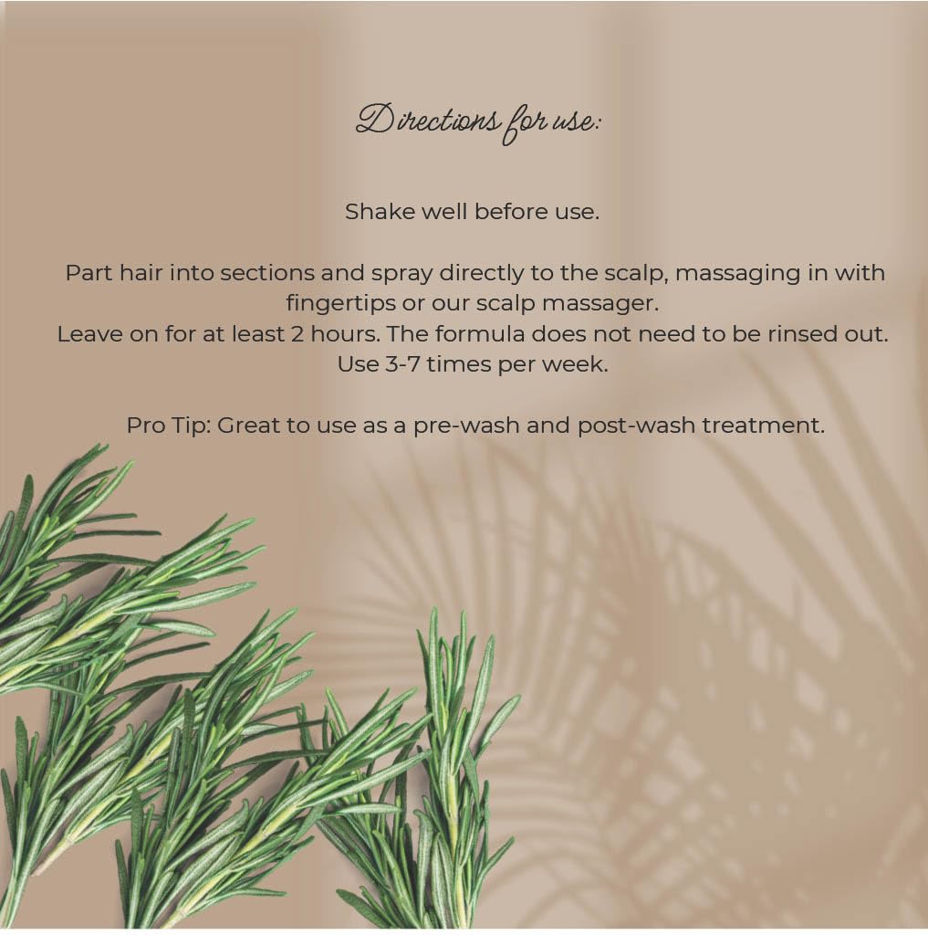 Rosemary Hair Growth Spray